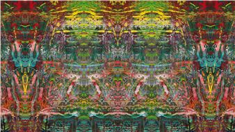 Gerhard Richter: Moving Picture (946-3) Kyoto Version - Gagosian, Rome