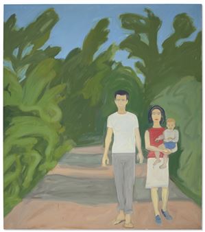 Alex, Ada and Vincent - Alex Katz
