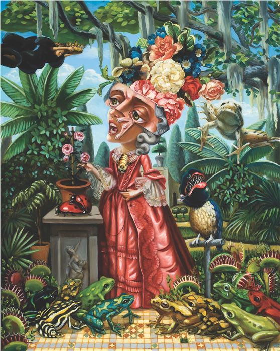 Carrie Ann Baade, The Plague. An Allegory about Dating in Tallahassee, 20" x 16", 2008