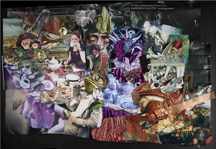 Carrie Ann Baade, Collage for Allegory of Bad Government, 2012